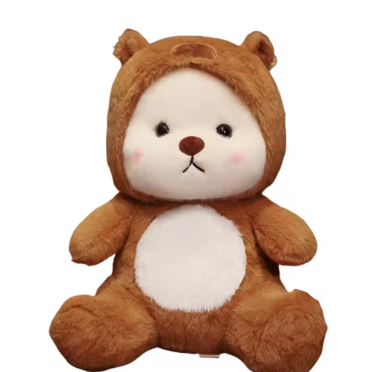 Oso de peluche marron de Cuddle Paws | Juguete articulado hecho a mano