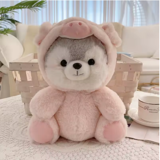 Osito Rosa Clarito de Cuddle Paws | Juguete articulado hecho a mano