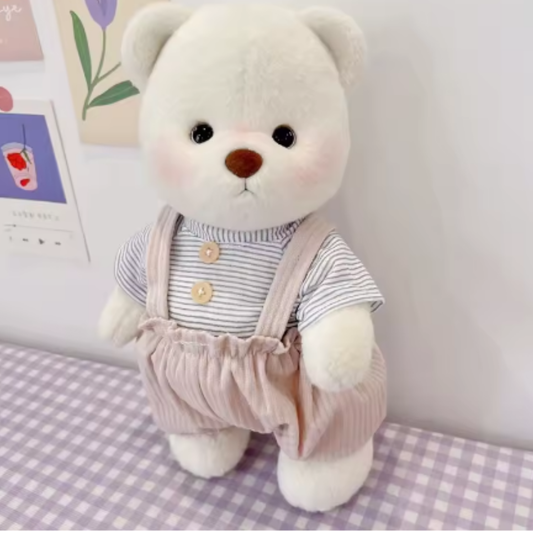 Osito Arreglado de Cuddle Paws | Juguete articulado hecho a mano