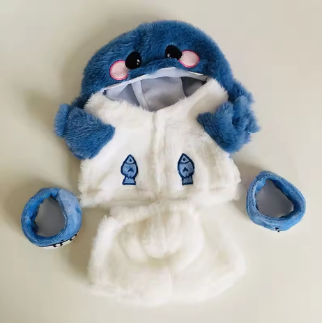 Ropa de Tiburon de Cuddle Paws | Juguete articulado hecho a mano